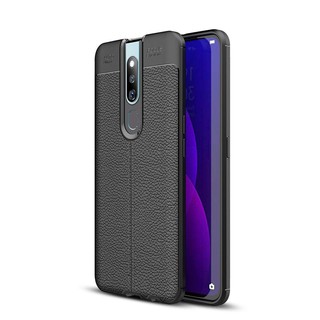 Ốp lưng oppo f11 pro silicon giả da auto focus