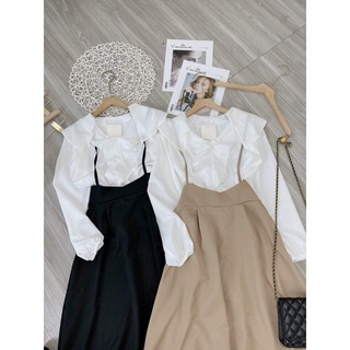set yếm sơ mi
