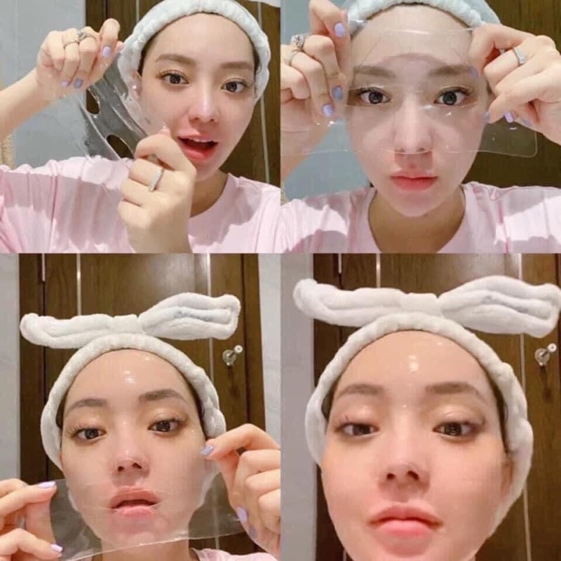 Mặt nạ thạch dẻo sinh học Celderma Ninetalks Hydrogel Mask