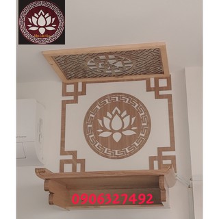 Bàn thờ treo tường tphcm ( 41x61 thờ phật)