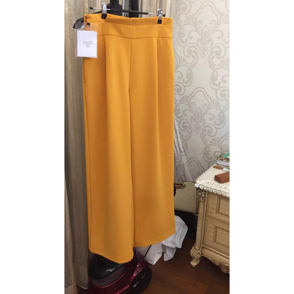 [CLip + Ảnh thật] QUẦN LỤA TRƯỢT CẠP CAO DÀI 104CM SIÊU HACK DÁNG SALE 50% | BigBuy360 - bigbuy360.vn
