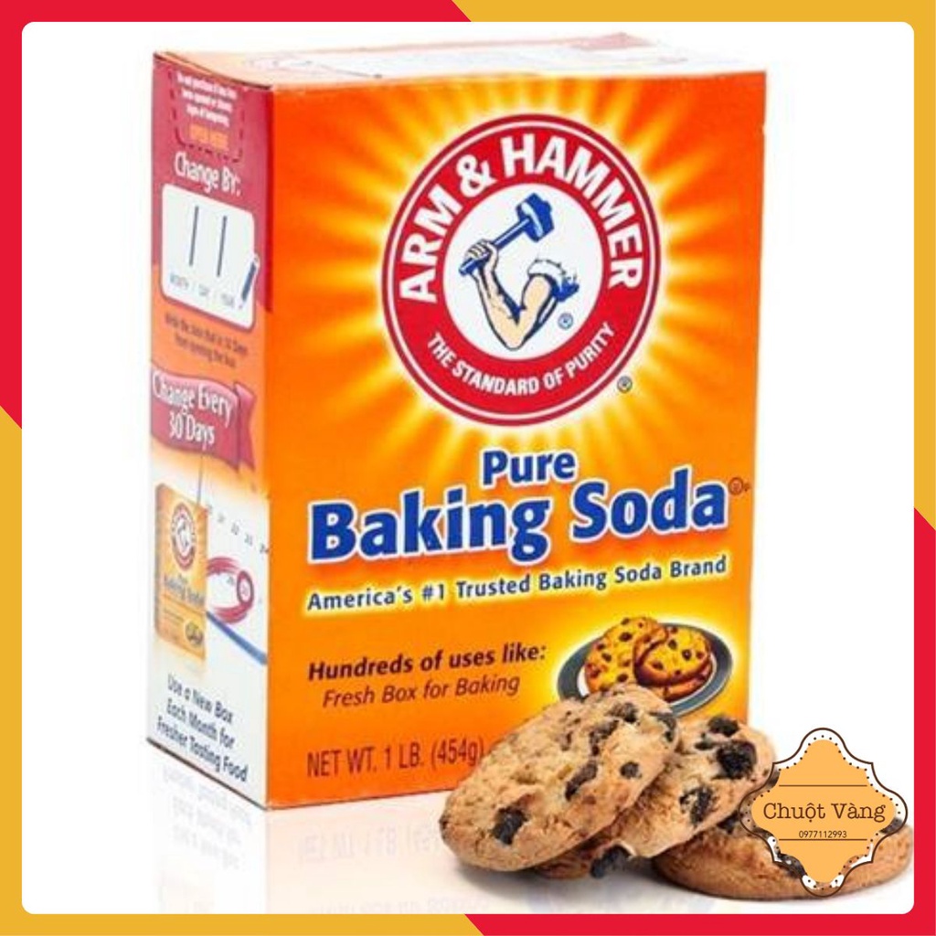 Bột Baking Soda Arm &amp; Hammer Của Mỹ 454g