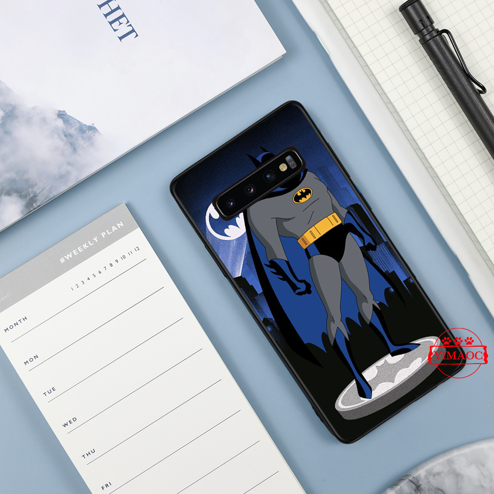 Samsung S7 Edge S8 S9 S10 Plus Plus S10E Soft Case 10IH Batman cartoon