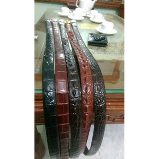 Dây lưng da cá sấu thật
