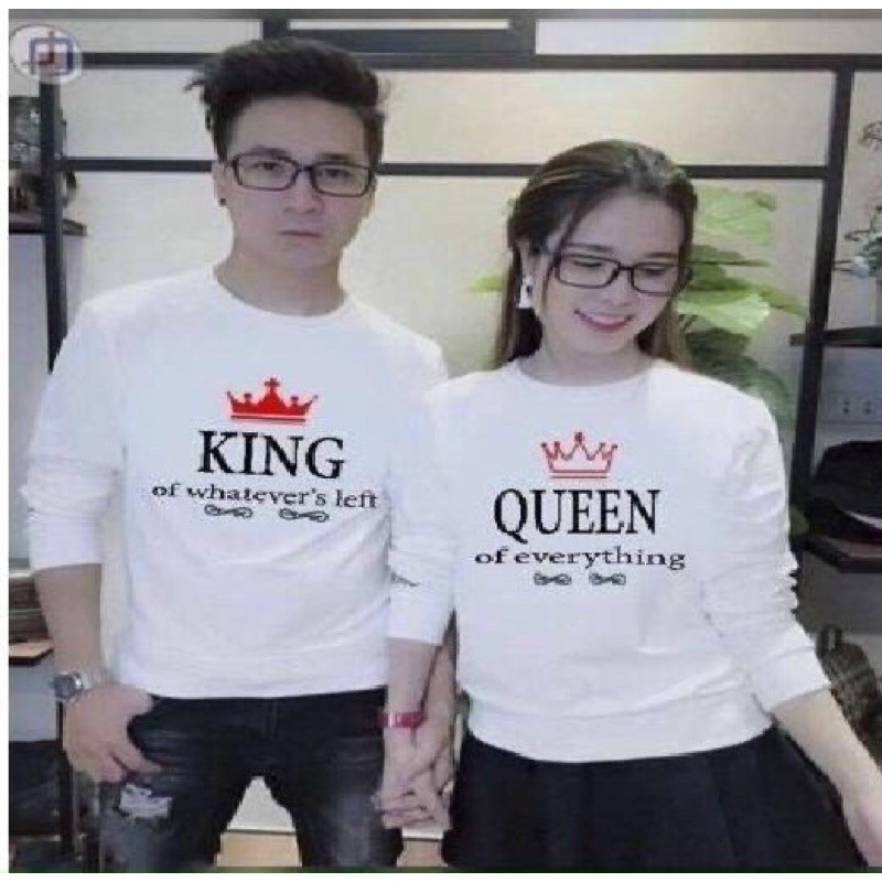 Áo đôi thu đông dễ thương nỉ bông loại 1 đủ màu và size 8-100kg