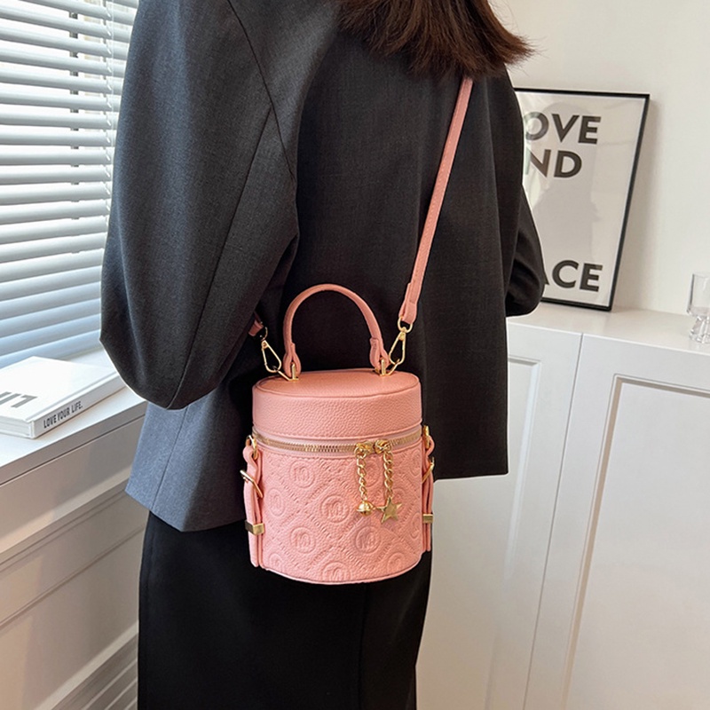 Túi xách đeo vai IELGY dáng trụ thời trang cá tính dành cho nữ