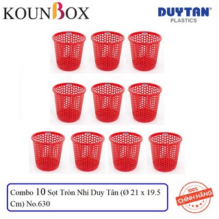 Combo 10 Sọt Tròn Nhí Duy Tân (Ø 21 X 19.5 Cm) No.630