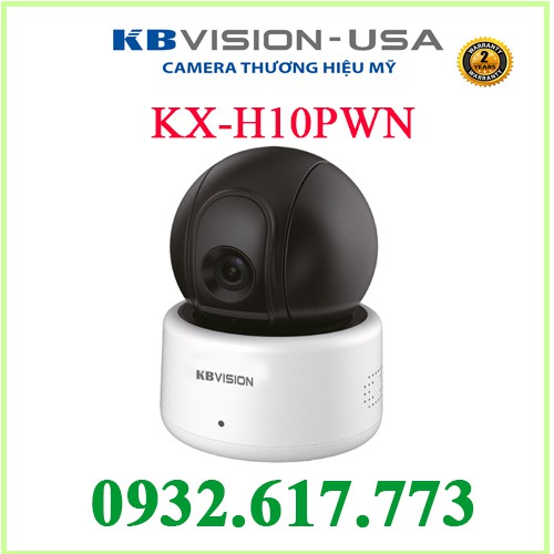 Camera IP Dome hồng ngoại không dây 1.0 Megapixel KBVISION KX-H10PWN