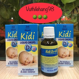Kidi D3+K cho bé nhập khẩu từ Ba Lan hạn 02/2023