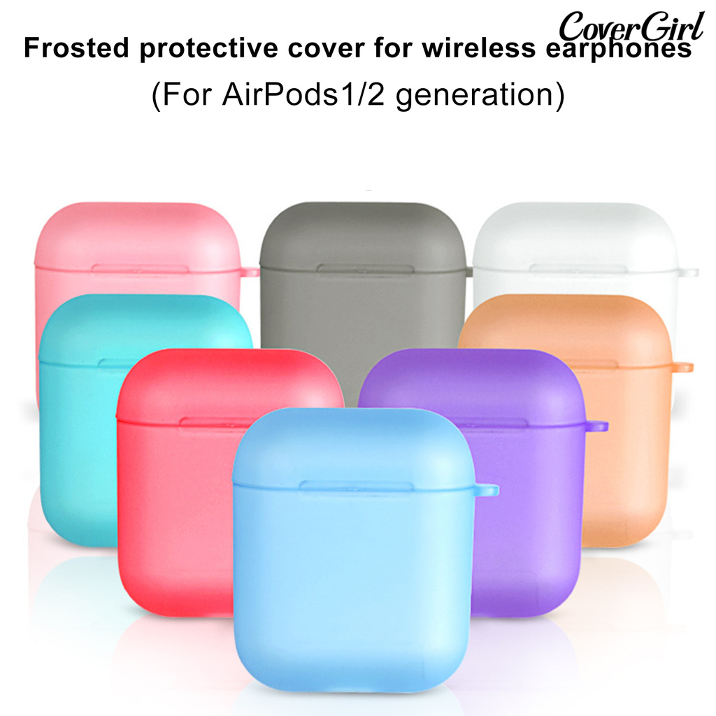 Vỏ Bảo Vệ Hộp Sạc Tai Nghe Airpods 1 / 2 Bằng Tpu Chống Bụi / Trầy Xước