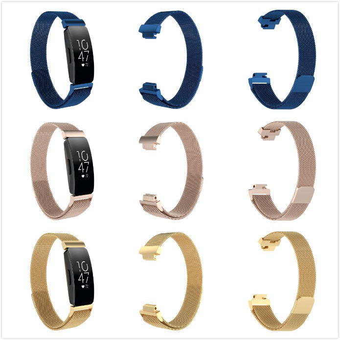 Dây đeo nam châm không gỉ Milanese Magnetic Stainless Strap cho Fitbit Inspire / Inspire HR