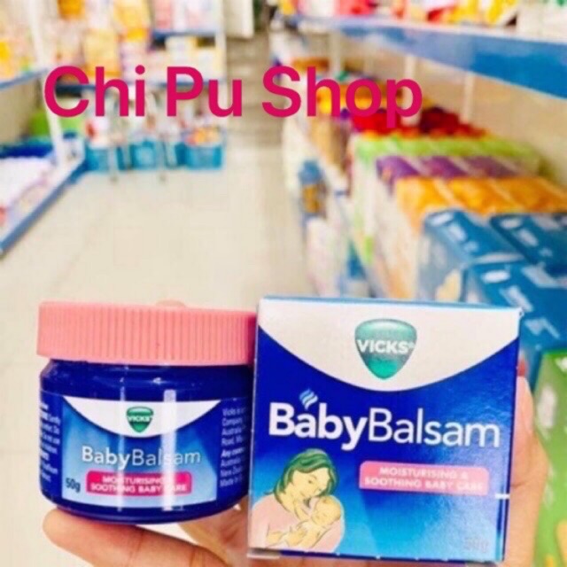 DẦU BÔI ẤM NGỰC CHO BÉ Vicks Baby Balsam