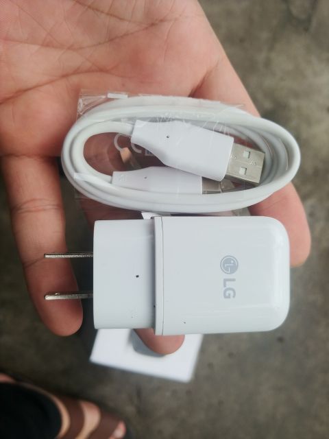 Bộ Sạc cáp zin LG