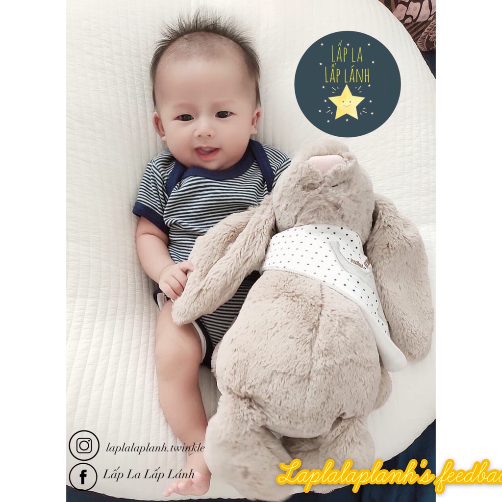 JELLYCAT Thú bông siêu mềm mịn êm ái, không rụng lông, an toàn cho bé