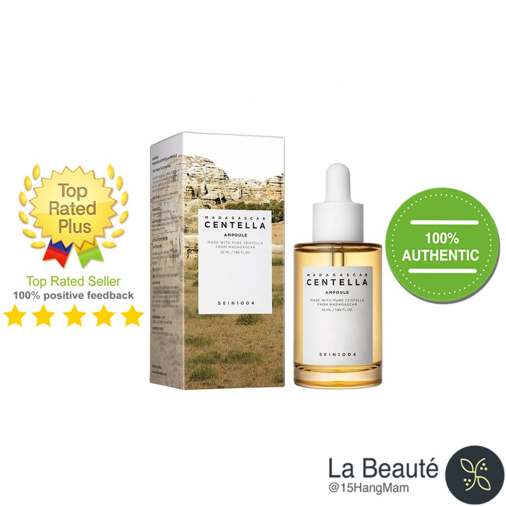 Serum Giảm Mụn Và Làm Dịu Dành Cho Da Nhạy Cảm - Skin1004 Madagascar Centella Ampoule Serum 55ml