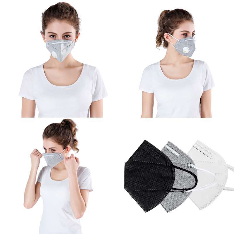 Khẩu trang N95 có van, 3d mask 5 lớp chống bụi mịnPM2.5 nhiều màu sắc chất lượng cao khẩu trang y tế kháng khuẩn