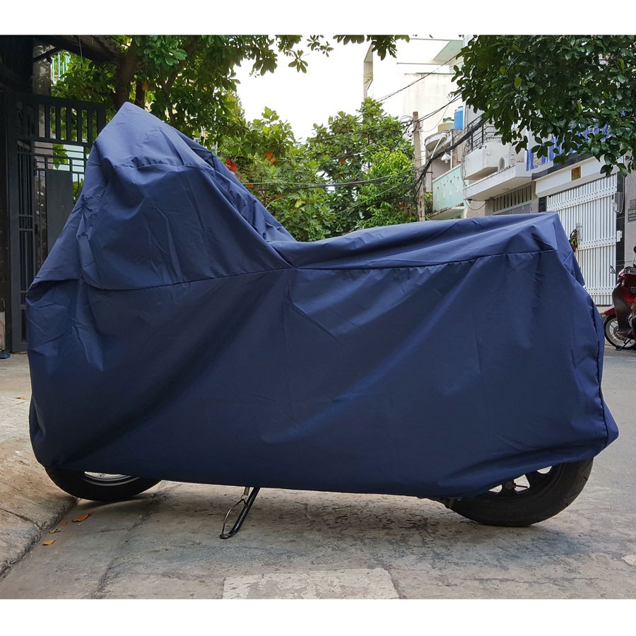 Bạt phủ xe máy che mưa, chống nắng bảo vệ xe máy chất lượng tốt, thương hiệu Kara House Full size che phủ toàn bộ xe
