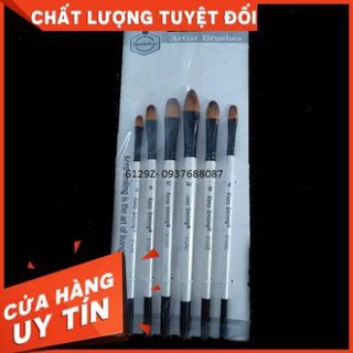 Bộ cọ oval Keep smiling 6129Z (bộ 6 cây)
