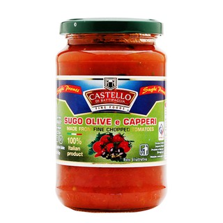 Sốt Mỳ Spaghetti Puttanesca Castello Italia, hủ 350g
