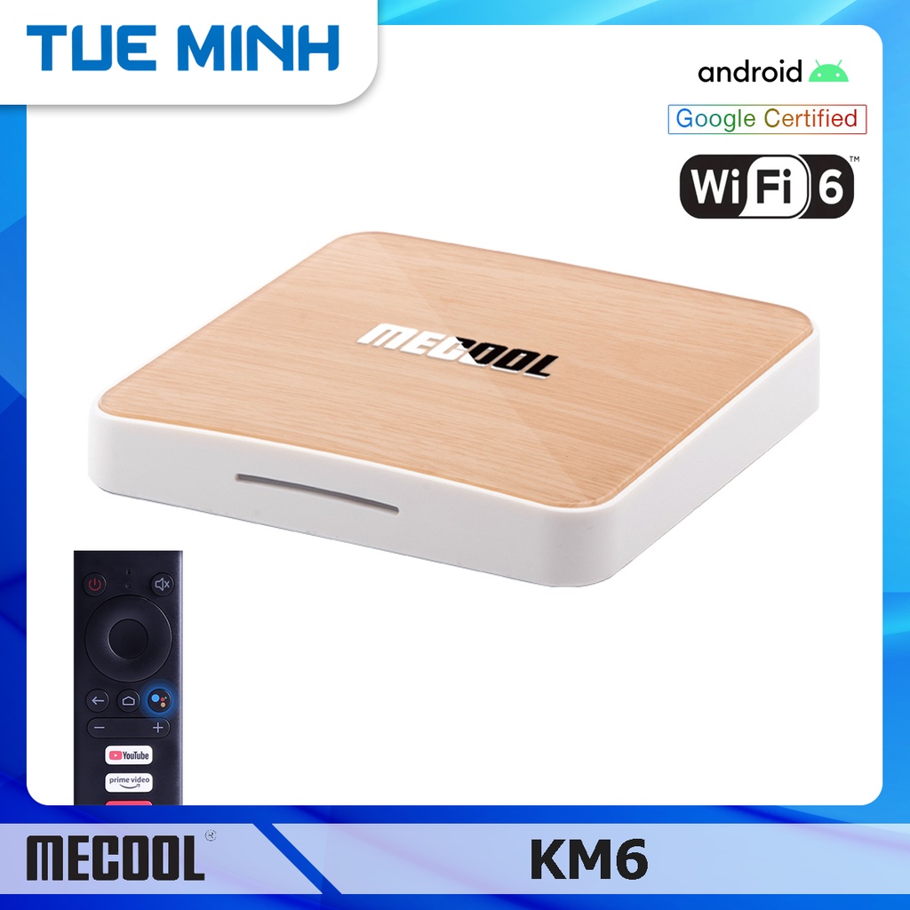 Android TV Box Mecool KM6 - Amlogic S905X4, AndroidTV 10 CE