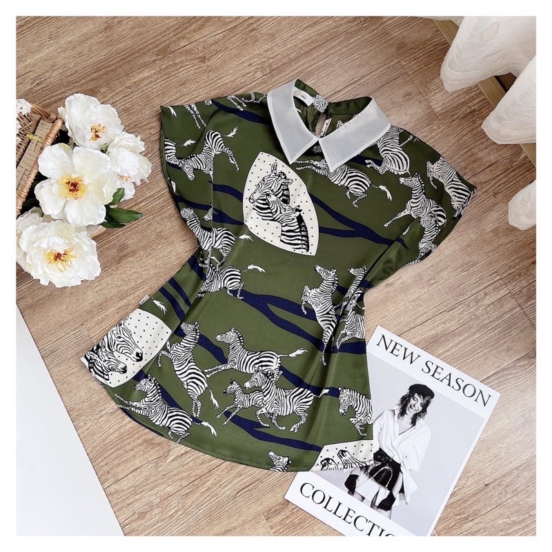 Áo kiểu bigsize G19 công sở hay đi chơi đều hợp thời trang - GEM Fashion