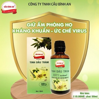COMBO 5 TINH DẦU TRÀM CẦU BÌNH AN 100ML
