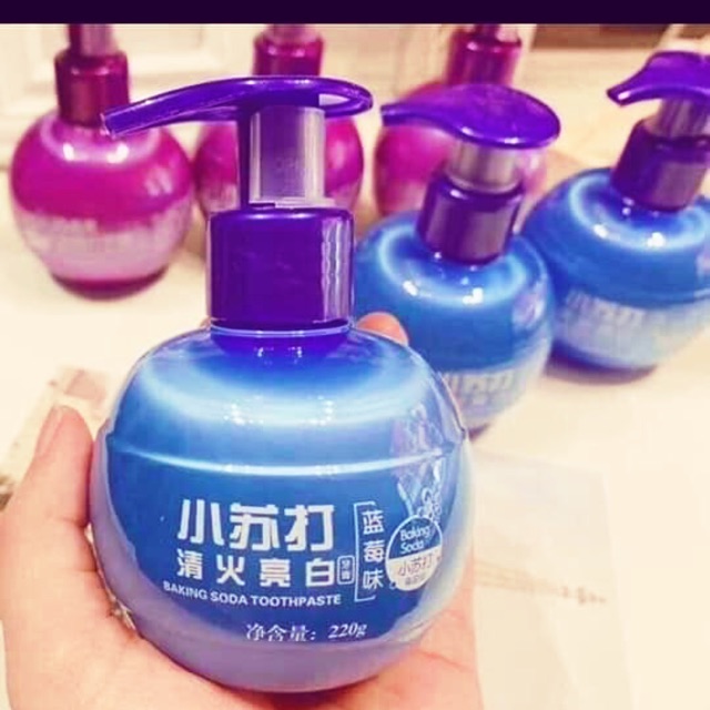 Kem đánh răng BASKING SODA trắng răng