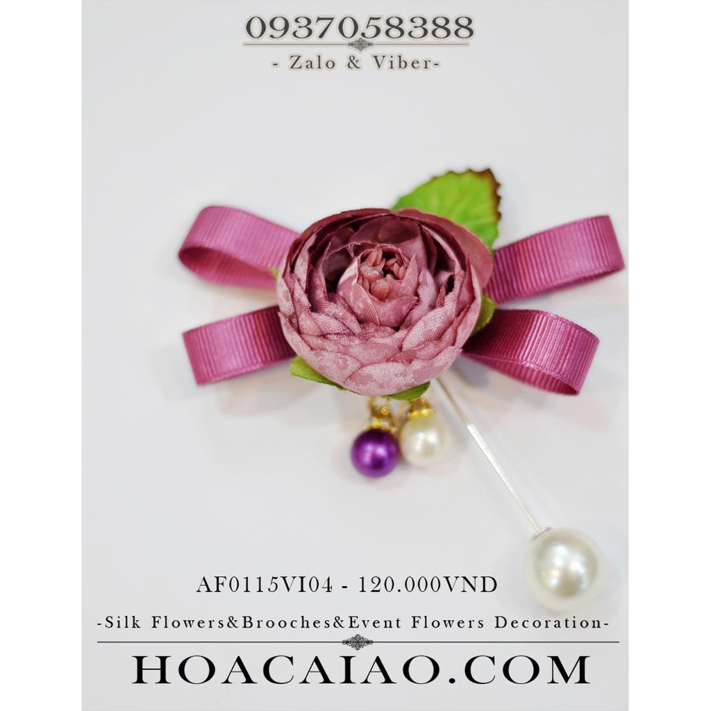 Hoa cài áo AF0115VI04