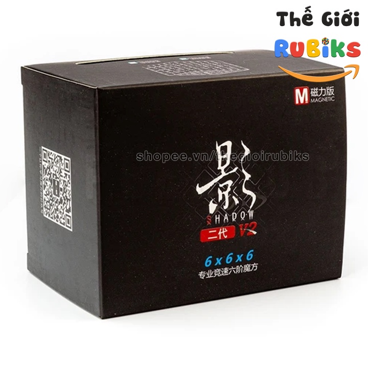 QiYi X-Man Shadow M V2 Rubik 6x6 Có Nam Châm Cao Cấp.