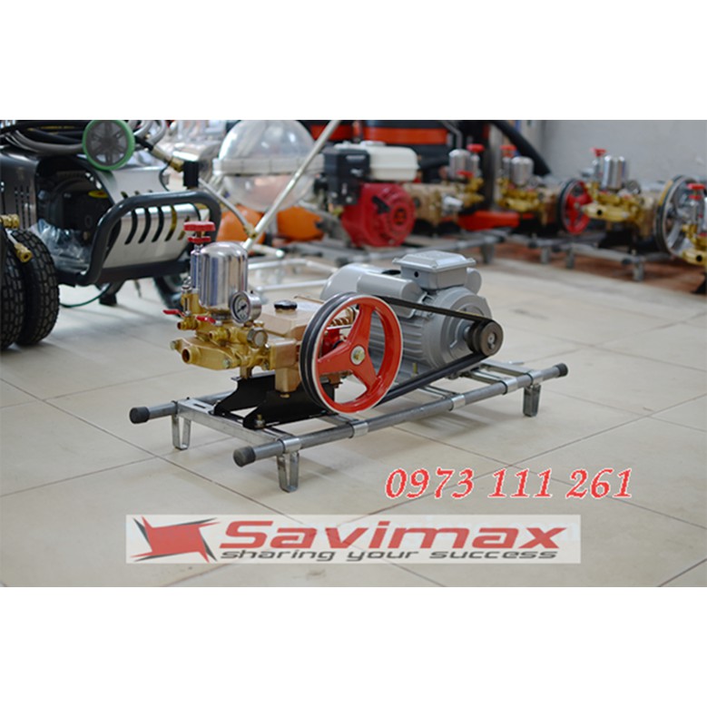 Máy xịt rửa dây đai công suất 2HP, bộ rửa xe dây đai 2.2kw động cơ toàn phát