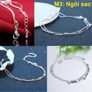 Lắc chân bạc Hàn Quốc
