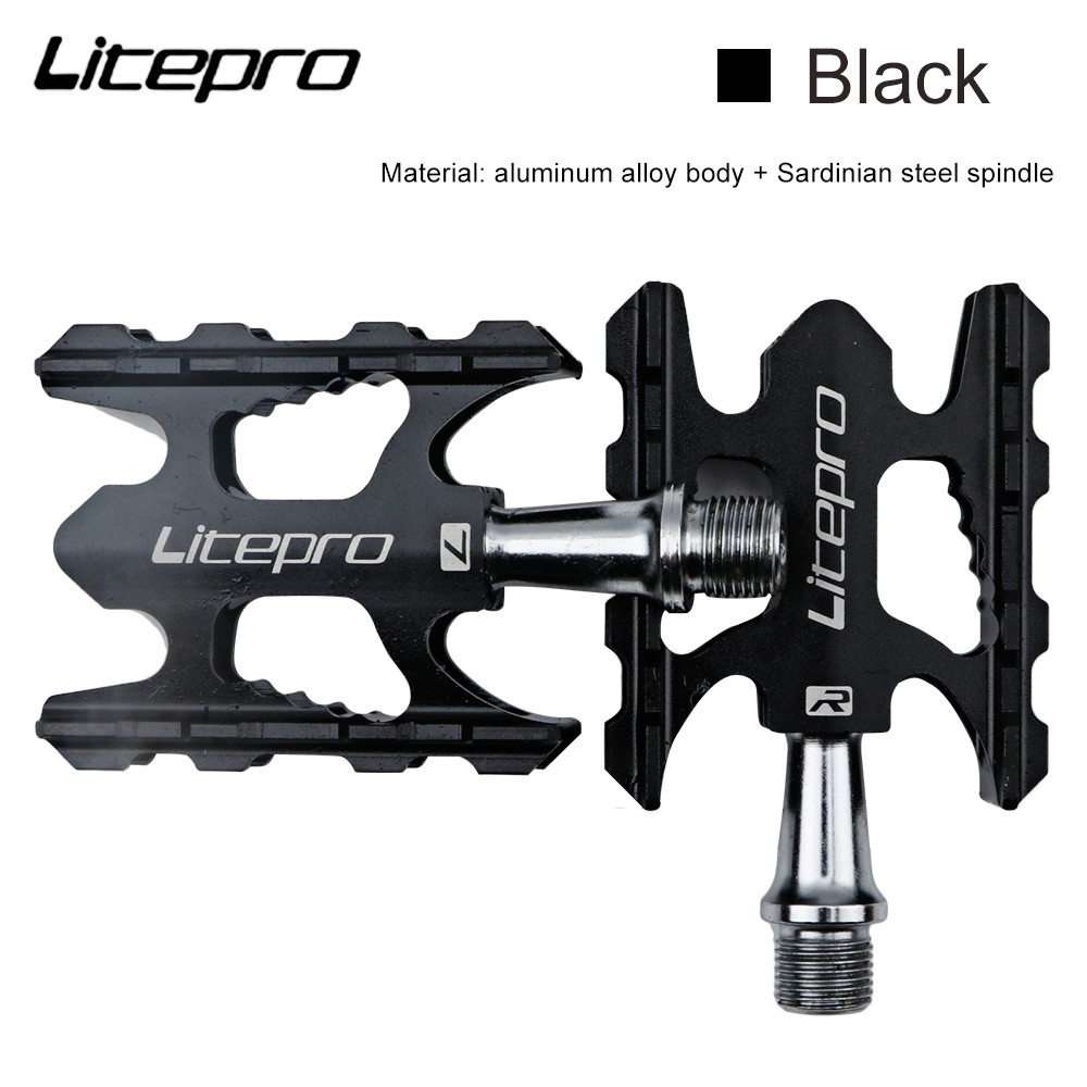 Litepro Bàn Đạp Xe Đạp K3 Bàn Đạp Chịu Lực Chống Trượt Hợp Kim Nhôm Siêu Nhẹ Thích Hợp Cho Xe Đạp Leo Núi Bàn Đạp Xe Đạp Gấp Gọn Xe Đạp Đường Trường