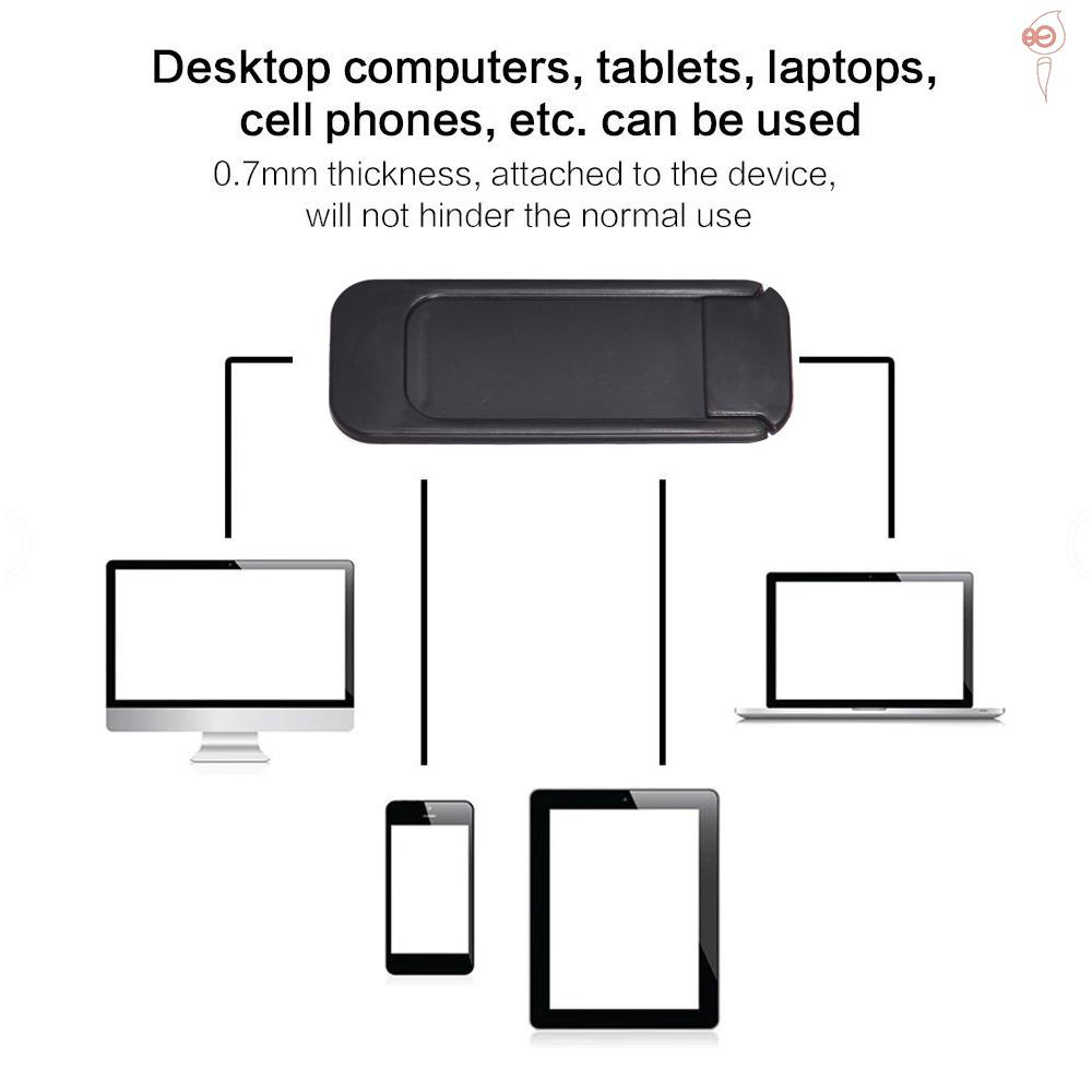 Set 3 Miếng Dán Bảo Vệ Camera WebCam Sxt001 Siêu Mỏng Bằng Nhựa Tiện Dụng Cho Laptop / PC / Điện Thoại | BigBuy360 - bigbuy360.vn