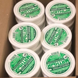 Bột tẩy trắng răng Nga