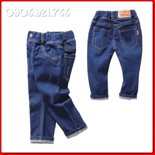 [SALE] QJ28⚡Size90-130⚡Quần jean ôm bé trai, chất co giãn mạnh, hàng đẹp ⚡