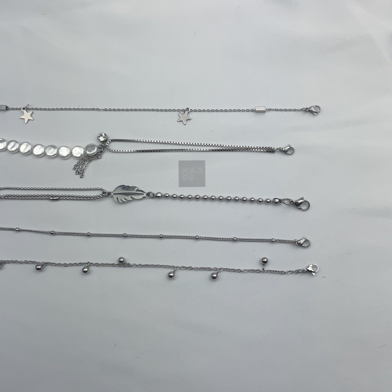 Lắc chân inox - Titan / Anklet