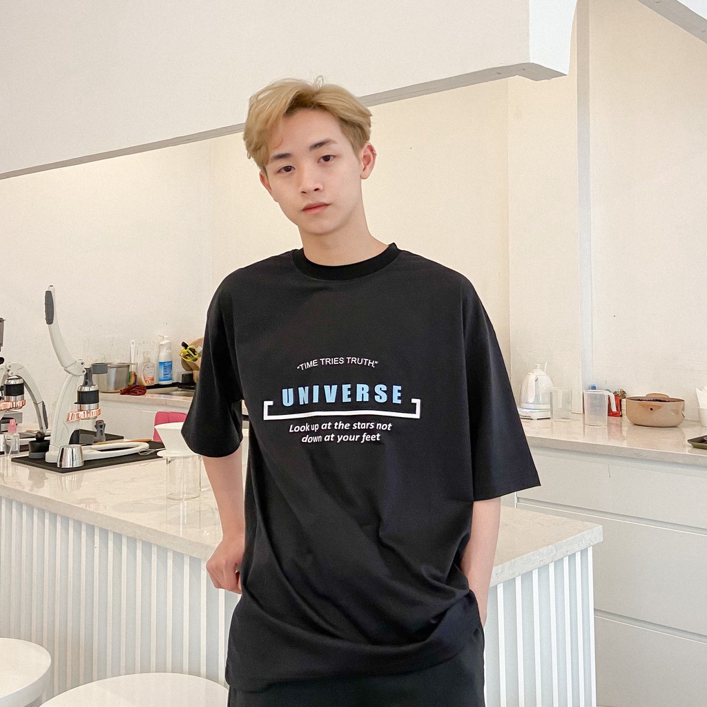 Áo thun tay lỡ in chữ Universe trước ngực , áo phông cộc tay nam nữ unisex , Odin Clothing | BigBuy360 - bigbuy360.vn