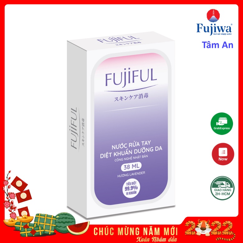 Xịt khuẩn tay dưỡng da Fujiful - công nghệ Nhật Bản