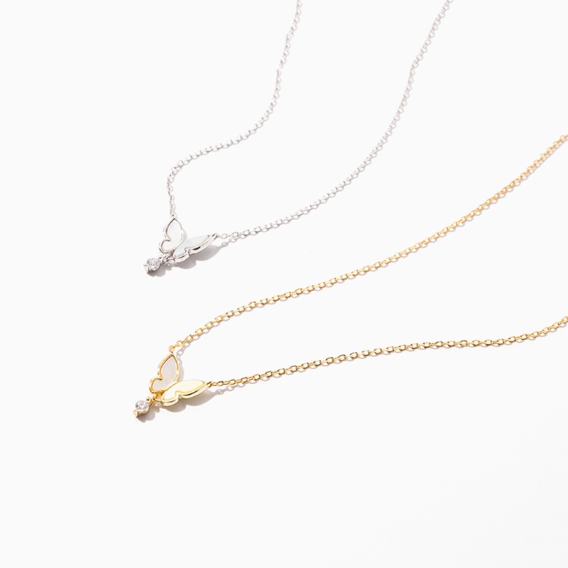 Vòng cổ mặt hình bướm đính đá sang trọng cho nữ