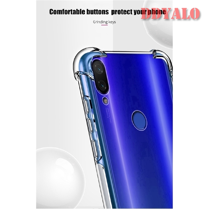 Ốp điện thoại TPU màu trong chất lượng cao cho Samsung Galaxy M20 M10 A50 A30 A20