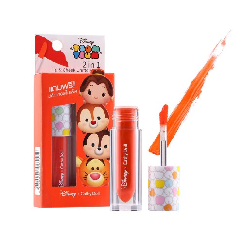 [ An Toàn ] Son Kem Tint Cho Môi Má Disney Tsum Tsum [DATE 12/07/2021]