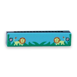 Kèn Harmonica đồ chơi 24 lỗ bằng gỗ cho bé