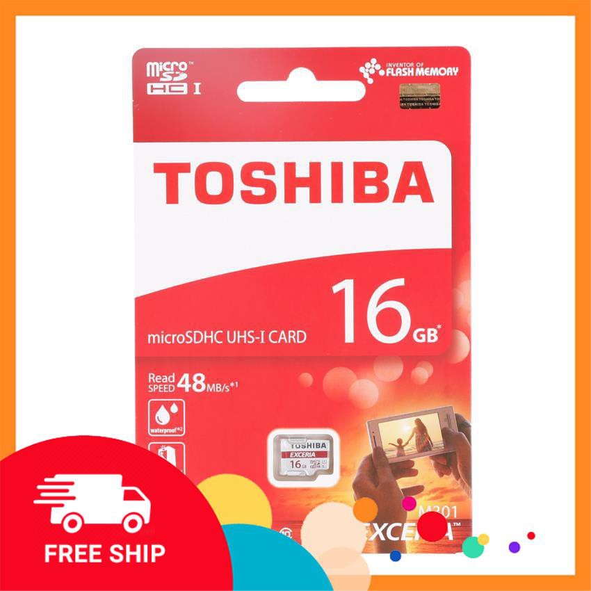Thẻ nhớ Toshiba 16 GB UHS-1 Micro SDHC Class10