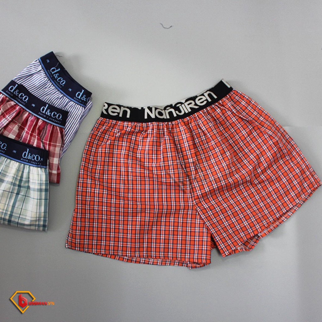 Combo 3 Quần Đùi Nam - Quần Ngủ Nam - Mặc nhà - Thể thao BM.02 (dưới 65kg)