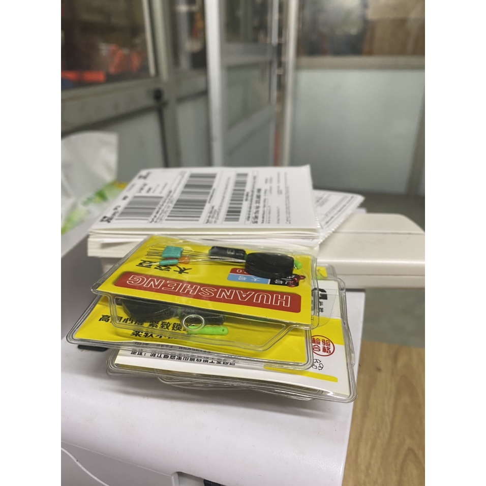 Vỉ phụ kiện dùng cho câu đài tiện lợi, phụ kiện câu