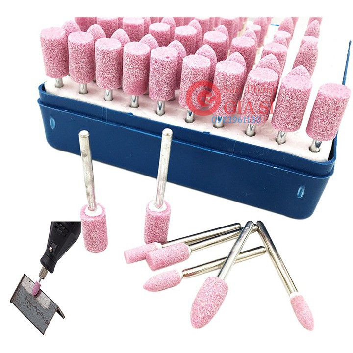 Bộ đá mài khắc, đánh bóng 100 chi tiết trục 3mm ❤️freeship❤️