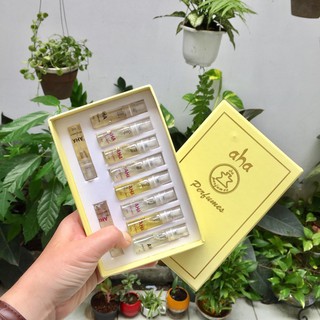 Combo 10 mẫu thử 2ml dạng xịt nước hoa nam AHAPERFUMES