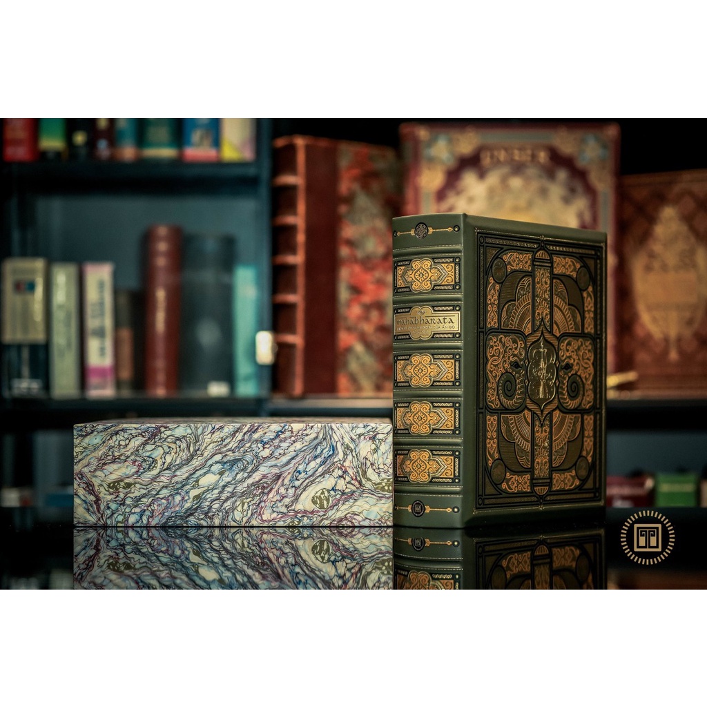 Sách - [Ấn bản S365 bìa da microfiber] Mahabharata bằng hình – Thiên sử vĩ đại nhất của Ấn Độ - Đông A