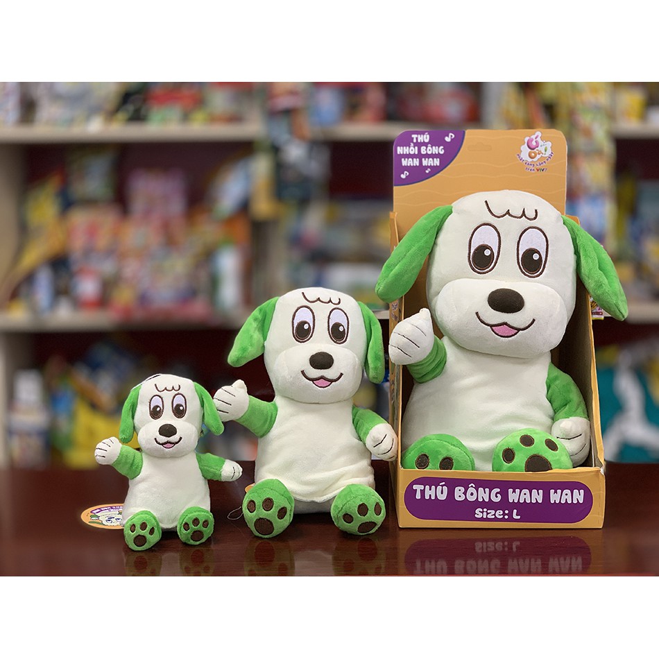 Thú bông Chú chó trắng Wan Wan