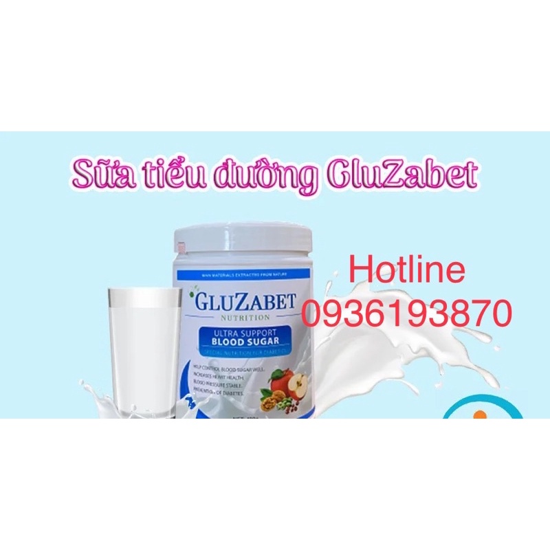 SỮA GLUZABET  [CHÍNH HÃNG] ❤️ GLUZABET SỮA CHO NGƯỜI TIỂU ĐƯỜNG